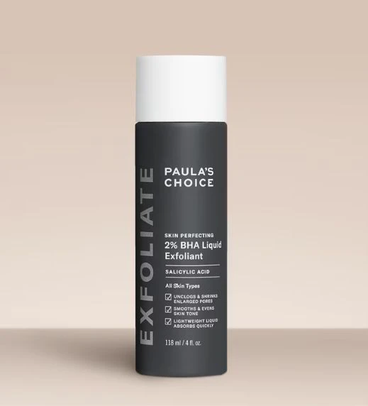 Exfoliant: Paula’s Choice 2% BHA Liquid
